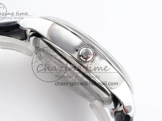 1230 Trendsetting De Ville Power Reserve SS MKF 1:1 Best Edition Blue Textured Dial on Black Leather Strap A 7742